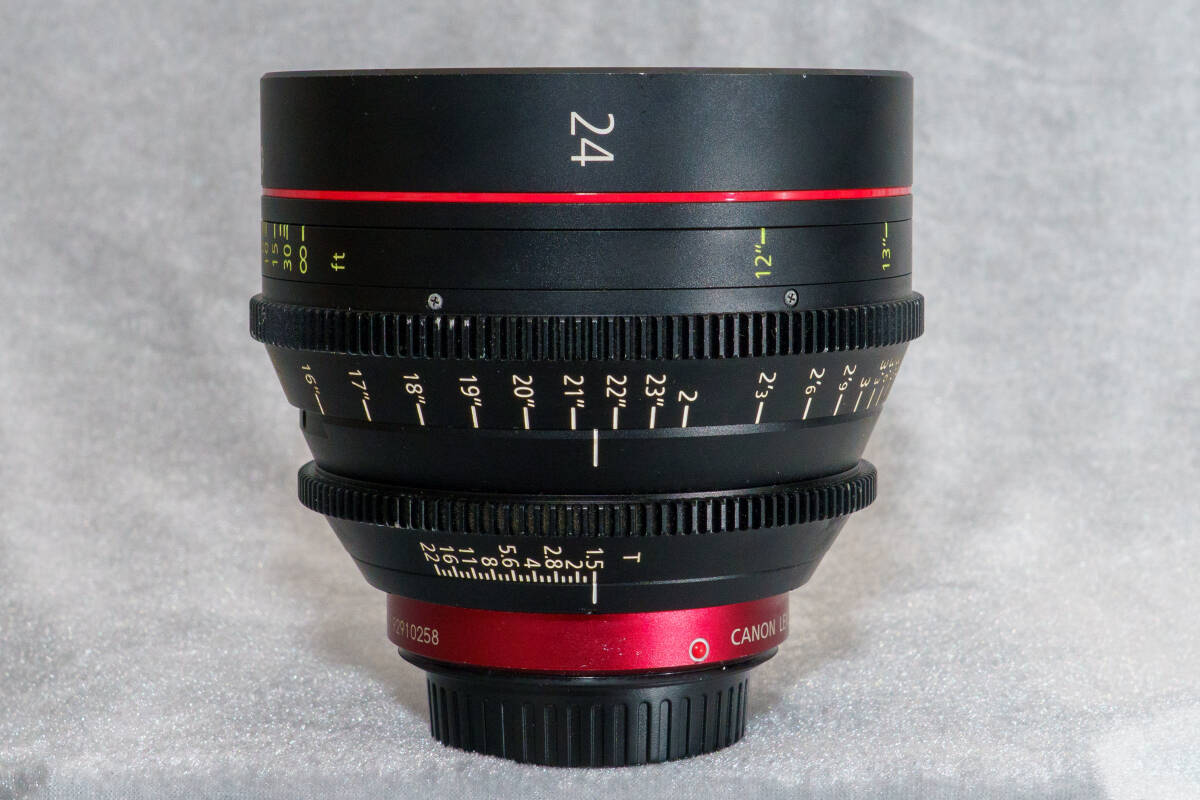 Canon CN-E24mm T1.5 L Cinema Lens [x1213943516]