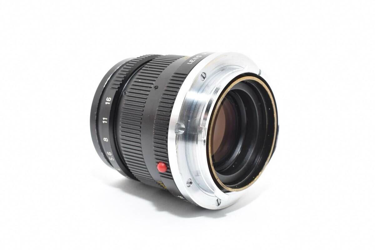 Leica 50mm F2 SUMMICRON-M Black Standard Lens Single Focus #78 [r1214351345]