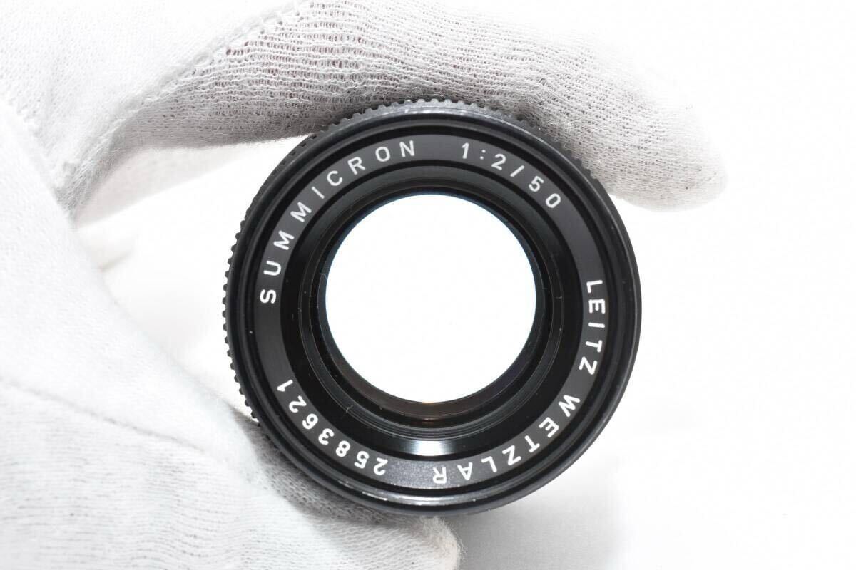 Leica 50mm F2 SUMMICRON-M Black Standard Lens Single Focus #78 [r1214351345]