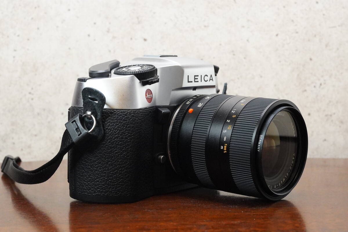 Leica R8 Camera Body Silver + Vario-Elmar-R 28-70mm F3.5-4.5 Lens [p1214504475]