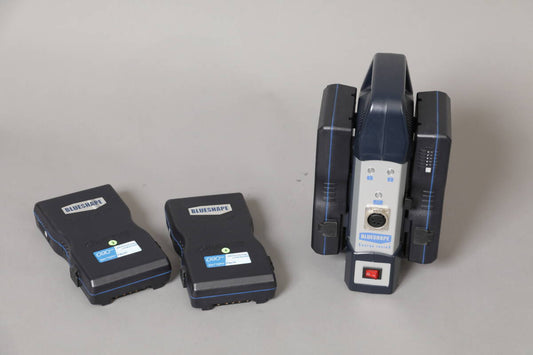 BLUE SHAPE V-mount Battery 90Wh with Charger - 4 Pieces [m1215225133]