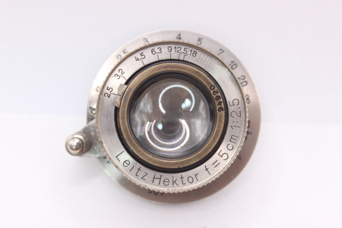 Leica Hektor 50mm F2.5 L39 Nickel Lens [c1215576737]