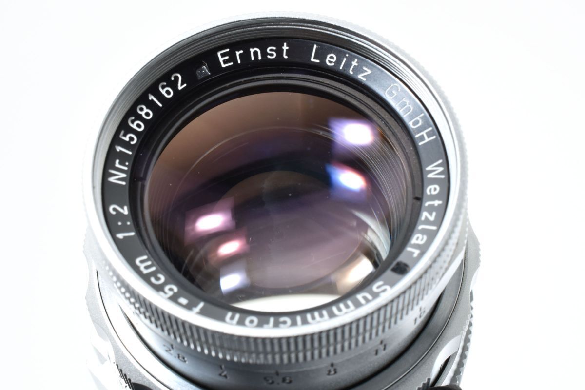 Leica DR SUMMICRON 5cm 50mm F2 Lens Early Model [n1215786612]