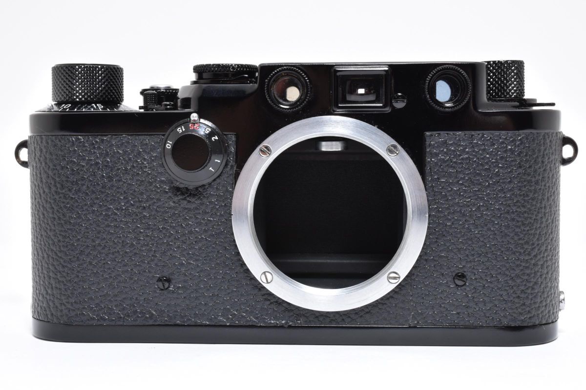 Leica IIIf Camera Body Red Dial No Self-Timer Post-Painted Black Red Synchro [m1215788812]