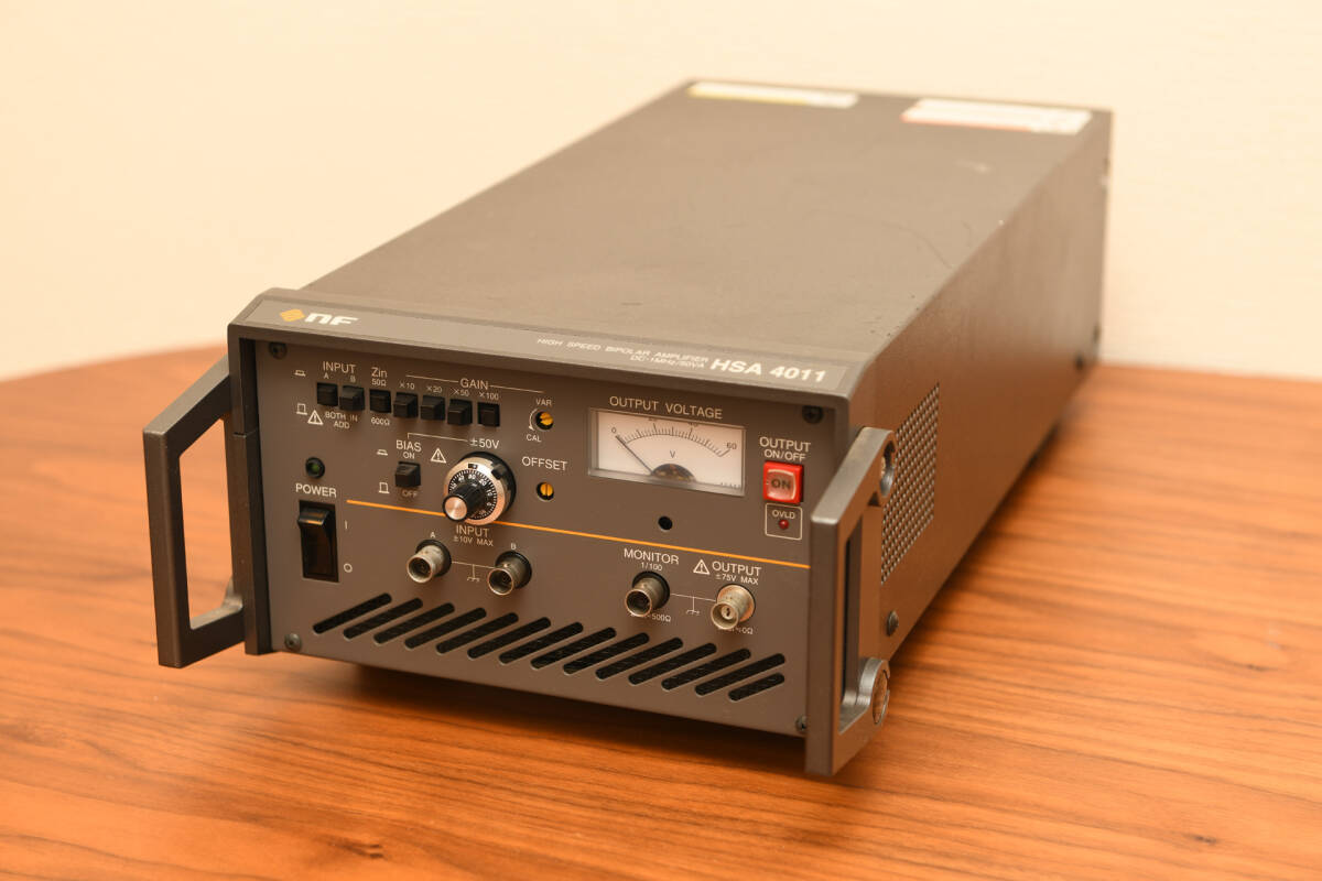 NF HSA4011 High Speed Bipolar Amplifier DC-1MHz 4-Quadrant [j1215834249]