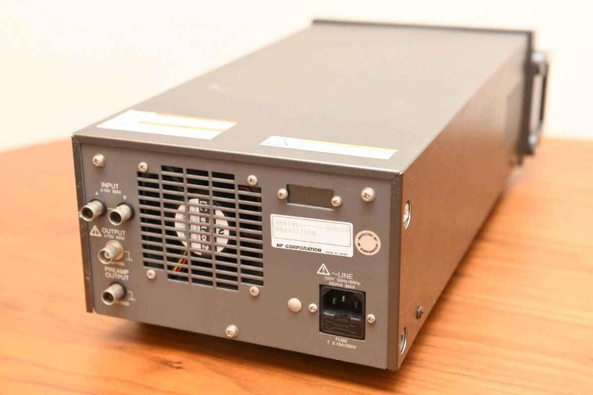 NF HSA4011 High Speed Bipolar Amplifier DC-1MHz 4-Quadrant [j1215834249]