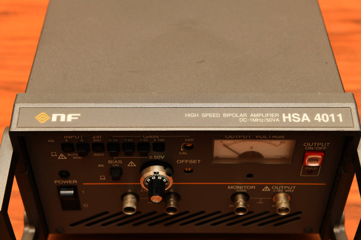 NF HSA4011 High Speed Bipolar Amplifier DC-1MHz 4-Quadrant [j1215834249]
