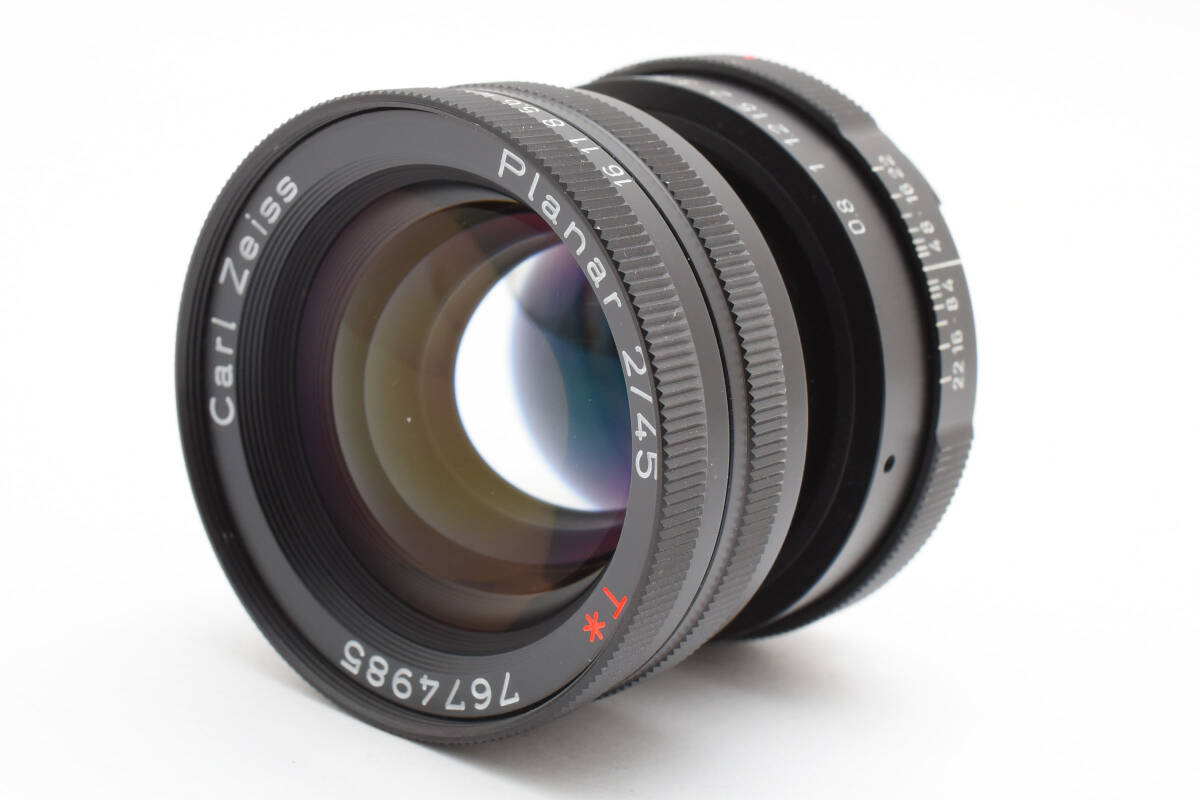 Miyazaki Optical Contax G Planar 2/45 T* Leica Contax M Mount Modification #8830 [j1216365018]