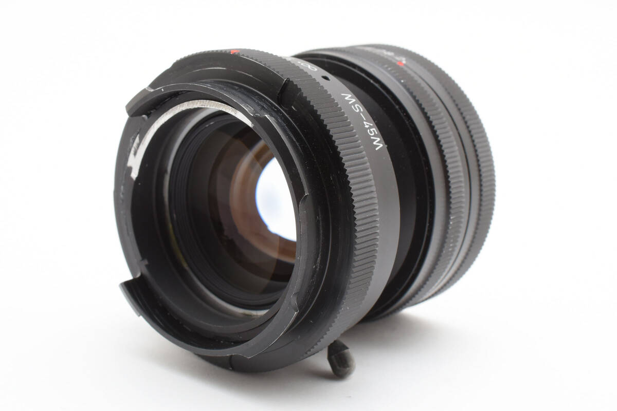 Miyazaki Optical Contax G Planar 2/45 T* Leica Contax M Mount Modification #8830 [j1216365018]