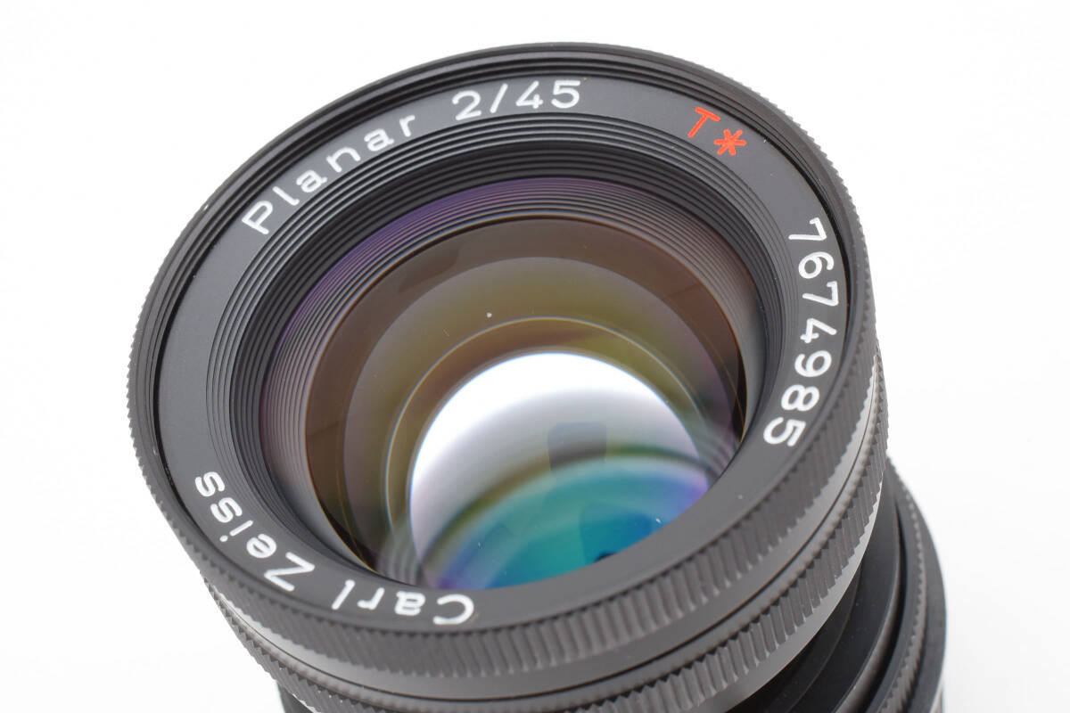 Miyazaki Optical Contax G Planar 2/45 T* Leica Contax M Mount Modification #8830 [j1216365018]