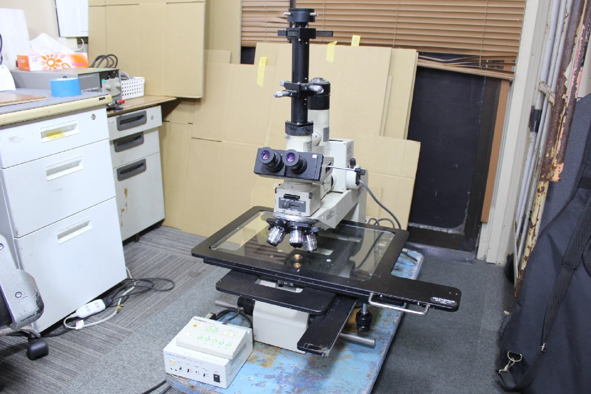 OLYMPUS BH3-MJL4S2 Metallic Microscope ULWD Neosplan 5 Objective Lenses [t1216608954]