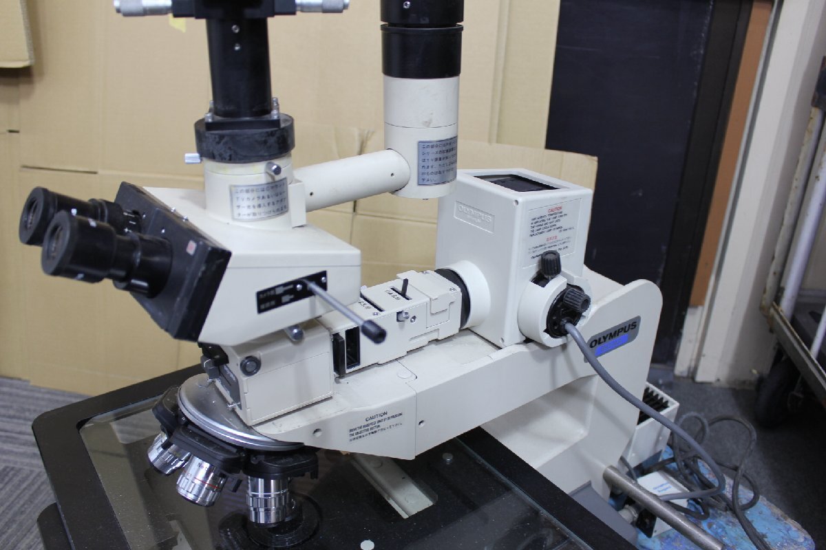 OLYMPUS BH3-MJL4S2 Metallic Microscope ULWD Neosplan 5 Objective Lenses [t1216608954]