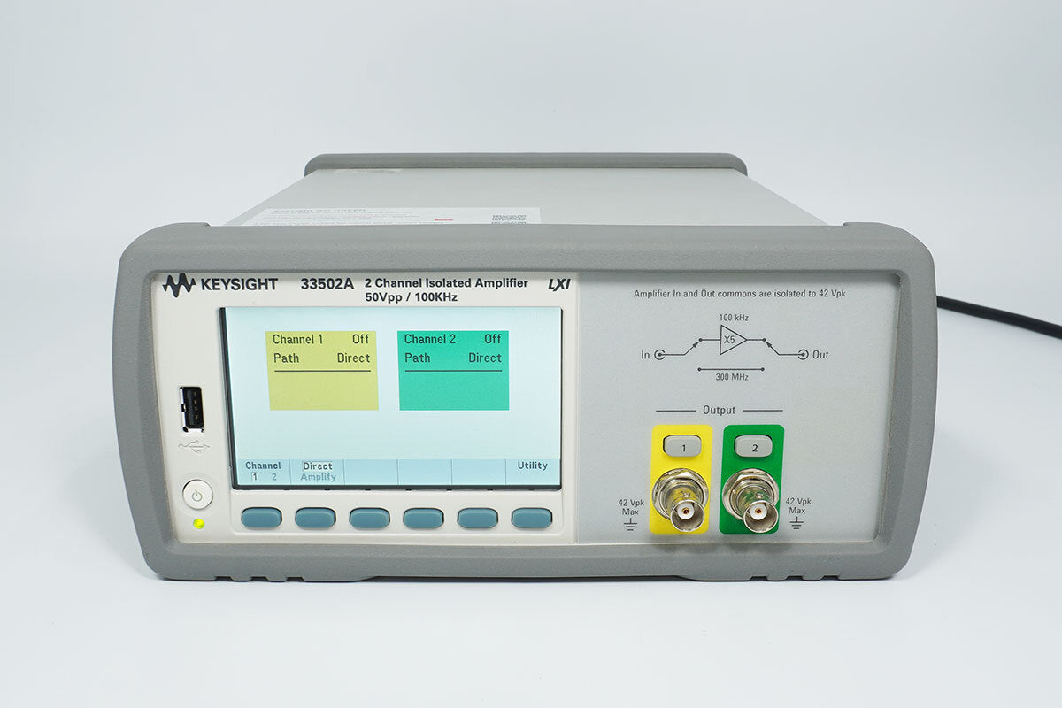 Keysight 33502A 2 Channel 50Vpp High Output Amplifier [1216727176]