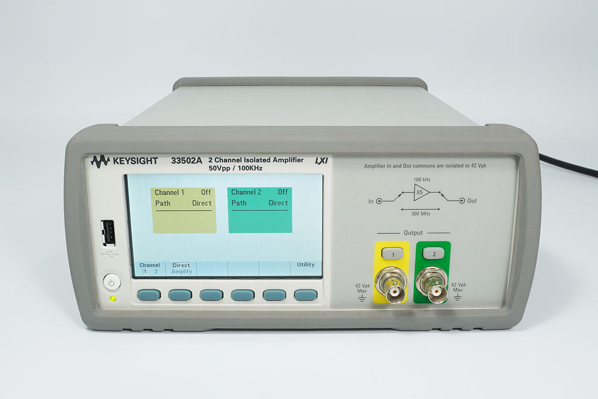 Keysight 33502A 2 Channel 50Vpp High Output Amplifier [x1216733153]