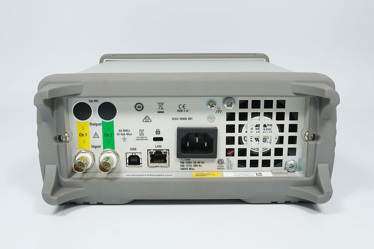 Keysight 33502A 2 Channel 50Vpp High Output Amplifier [x1216733153]