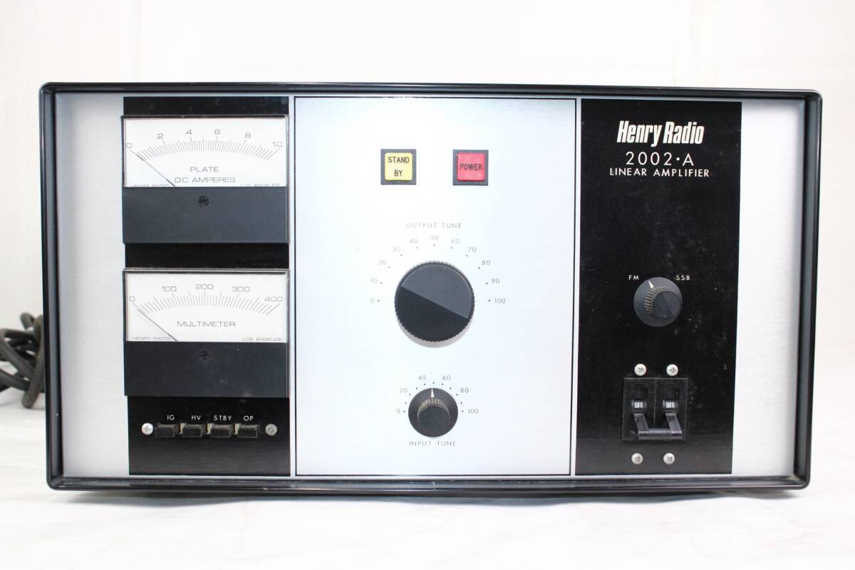 Henry 2002-A Linear Amplifier Amateur Radio [c1217021298]