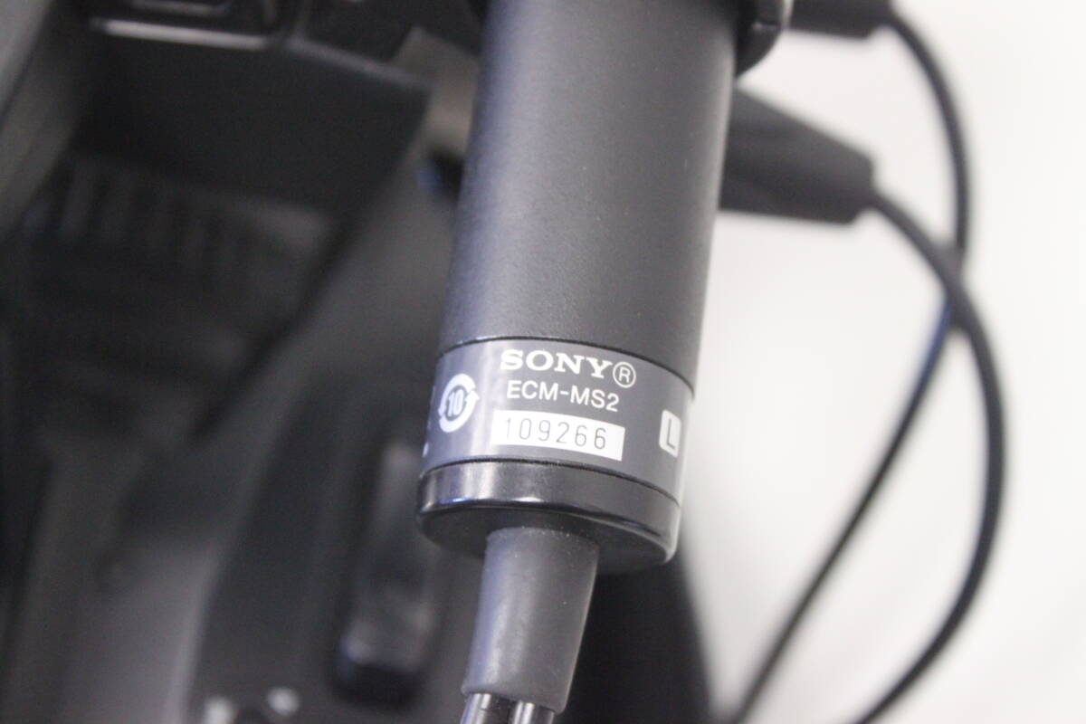 SONY HXR-NX100 Camcorder with SONY ECM-MS2 Condenser Microphone and Battery [g1217191565]