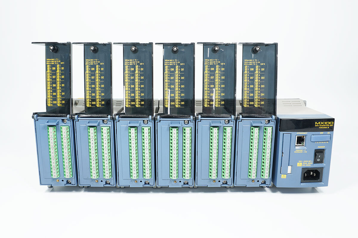 Yokogawa MX100 with MX110-UNV-M10 Data Acquisition Unit 10CH x6 [t1217701065]
