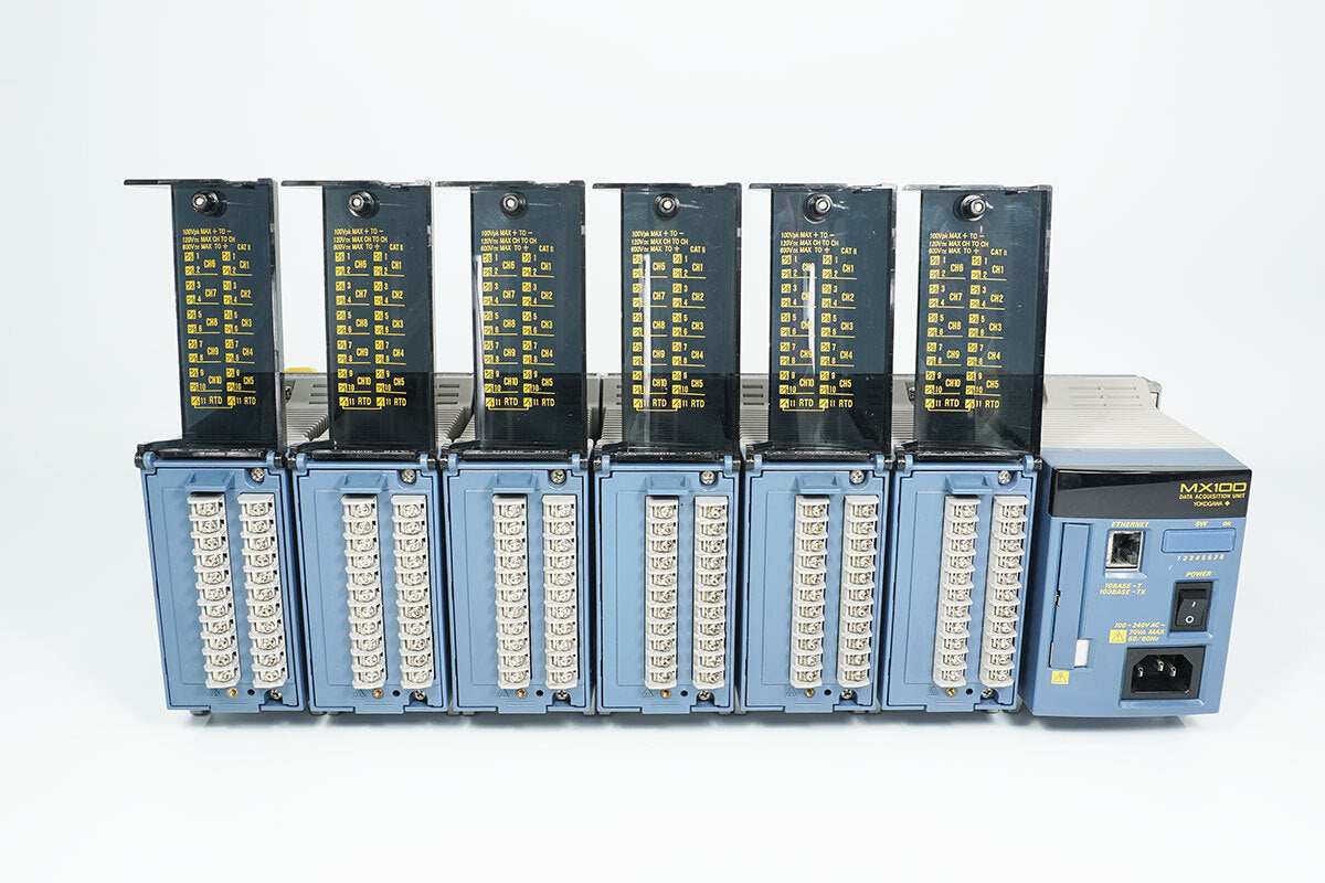 Yokogawa MX100 with MX110-UNV-M10 Data Acquisition Unit 10CH x6 [1217697232]