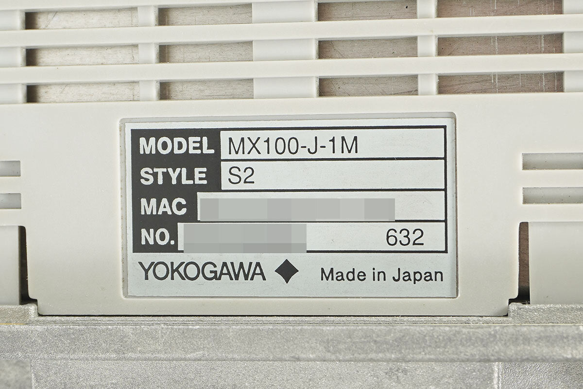 Yokogawa MX100 with MX110-UNV-M10 Data Acquisition Unit 10CH x6 [1217697232]