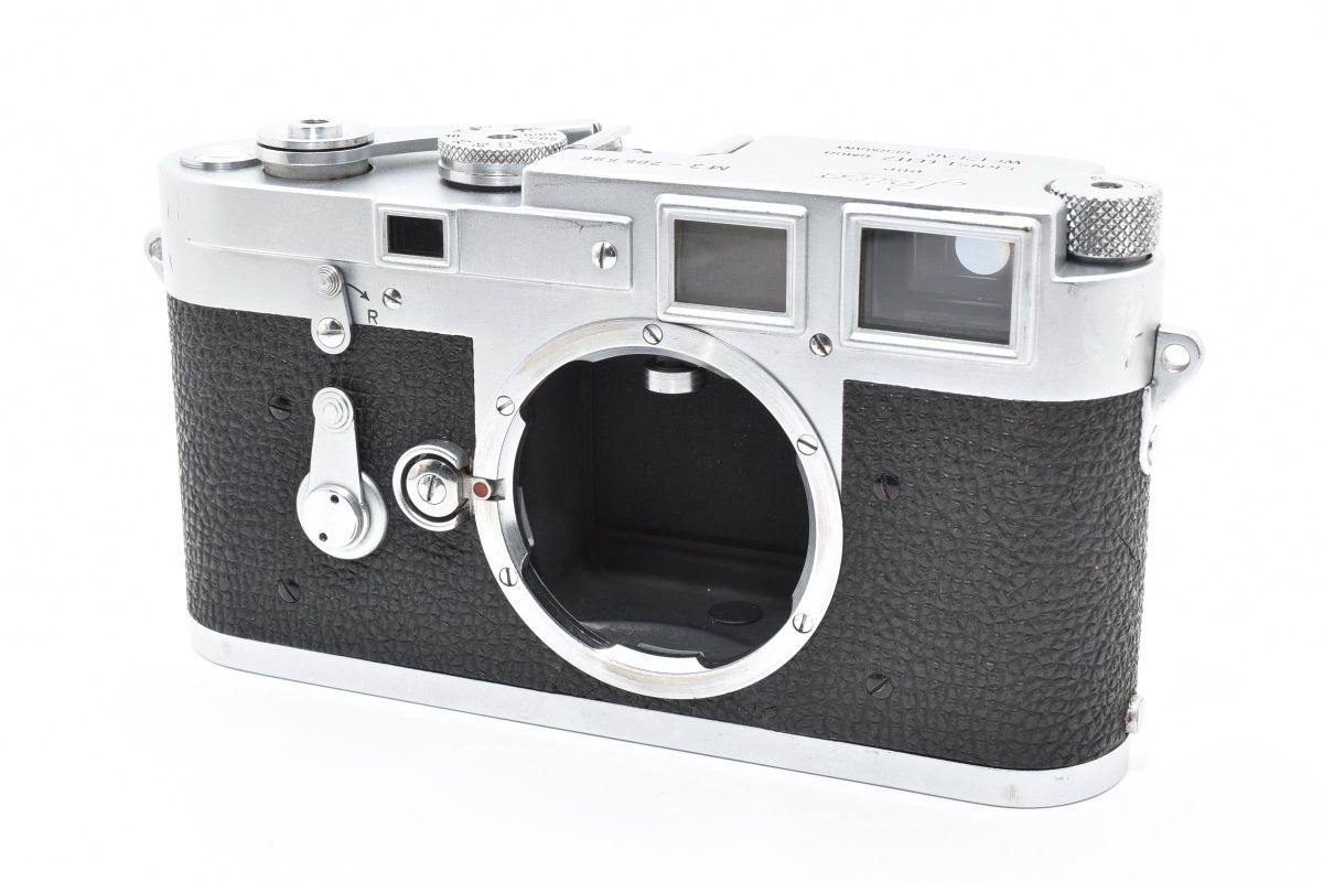 Leica M3 Film Rangefinder Camera Silver Double Stroke Body [v1217701862]