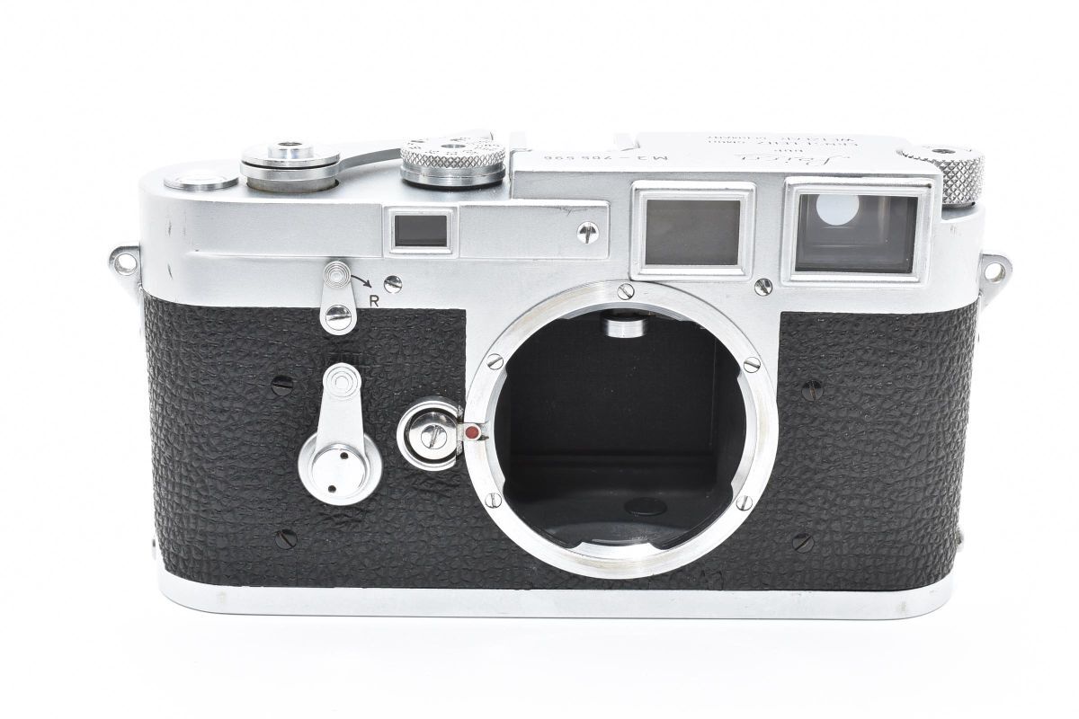 Leica M3 Film Rangefinder Camera Silver Double Stroke Body [v1217701862]