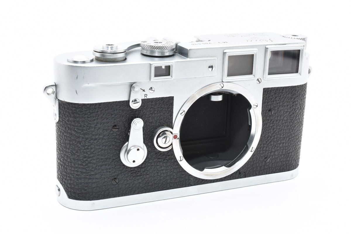 Leica M3 Film Rangefinder Camera Silver Double Stroke Body [v1217701862]