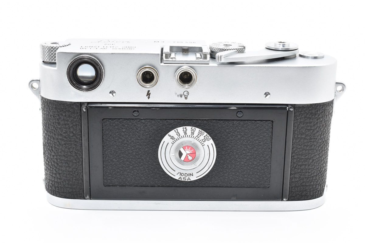 Leica M3 Film Rangefinder Camera Silver Double Stroke Body [v1217701862]