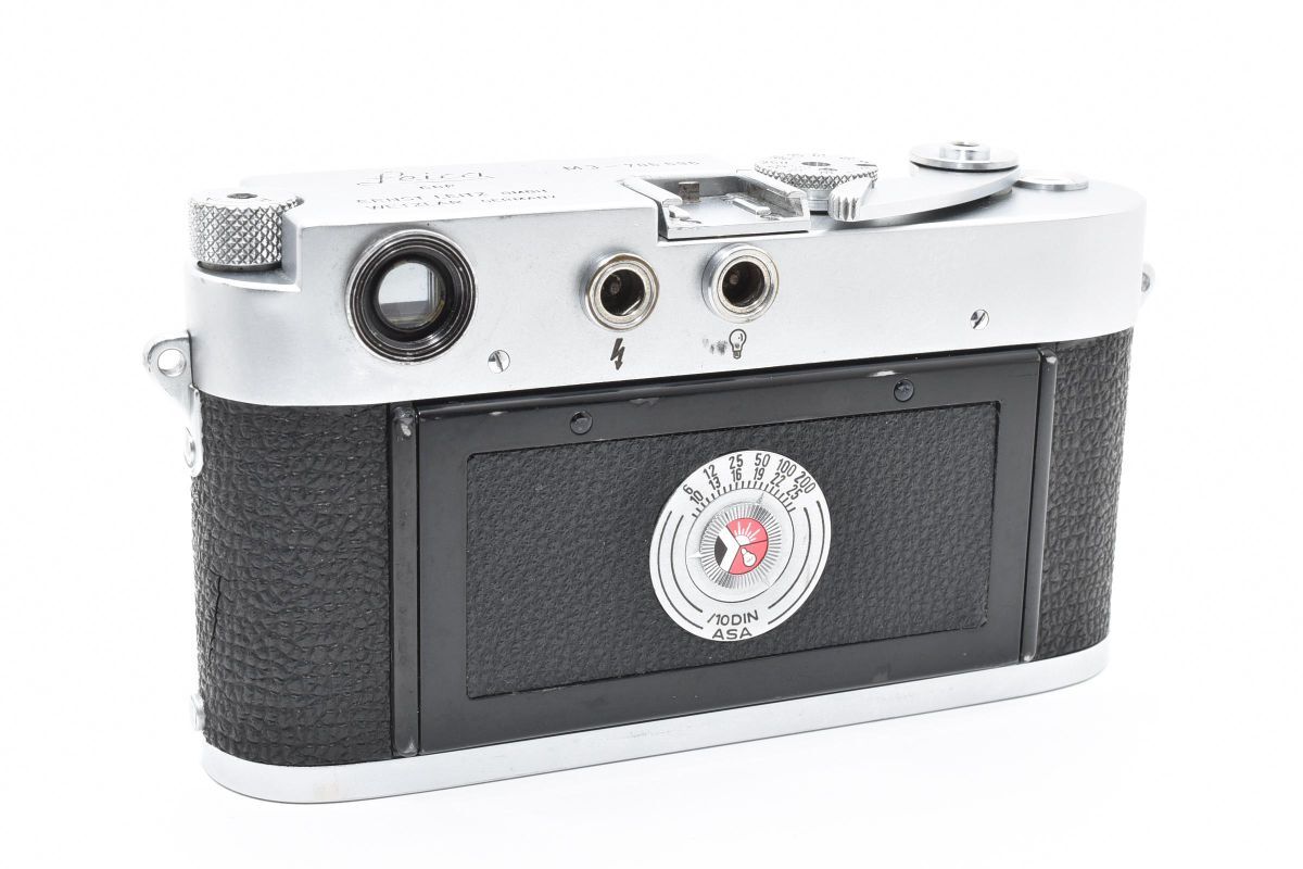 Leica M3 Film Rangefinder Camera Silver Double Stroke Body [v1217701862]