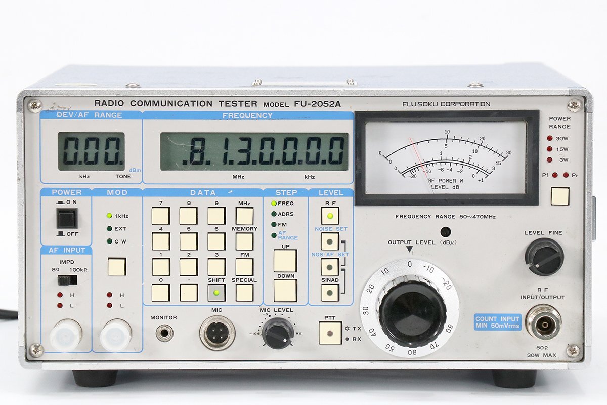 Fujisoku FU-2052A-01 Radio Tester High Frequency Measuring Instrument [m1217715542]