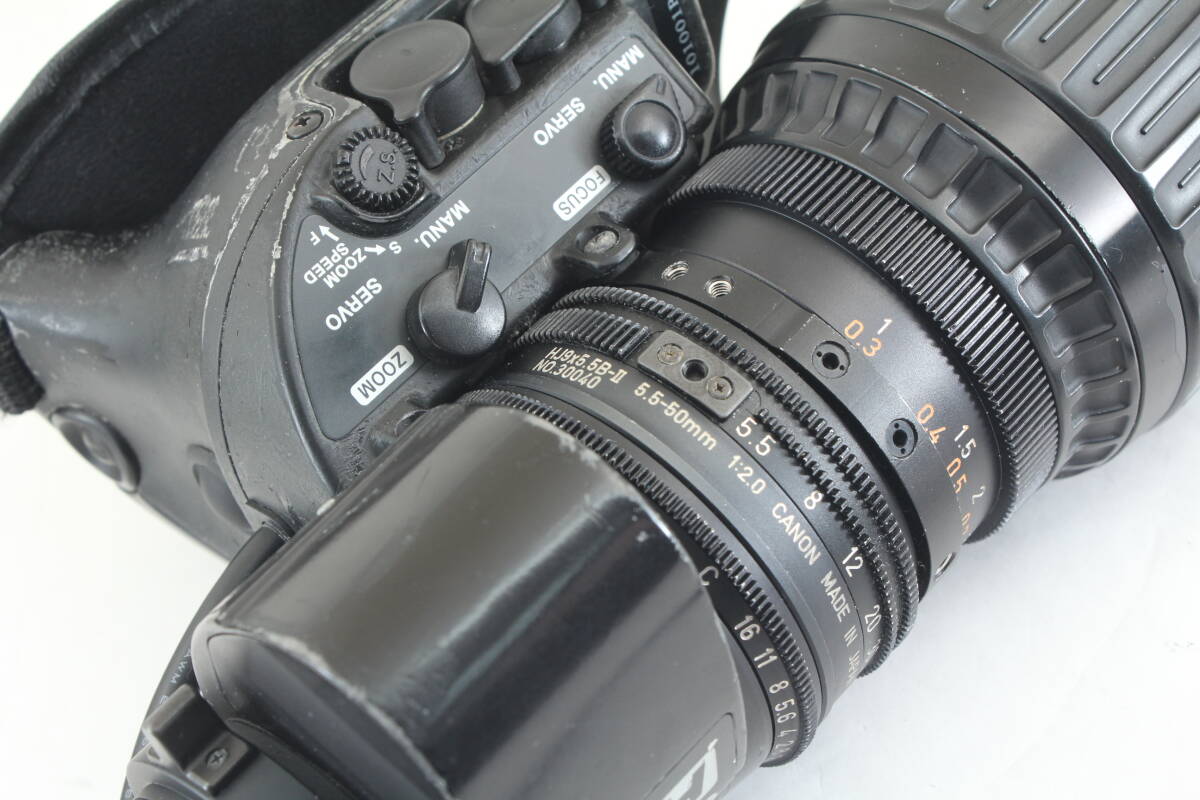 Canon B4 HJ9×5.5B-II IASD Lens Professional Broadcasting HD Zoom Lens 5.5-50mm f2 [1217839390]