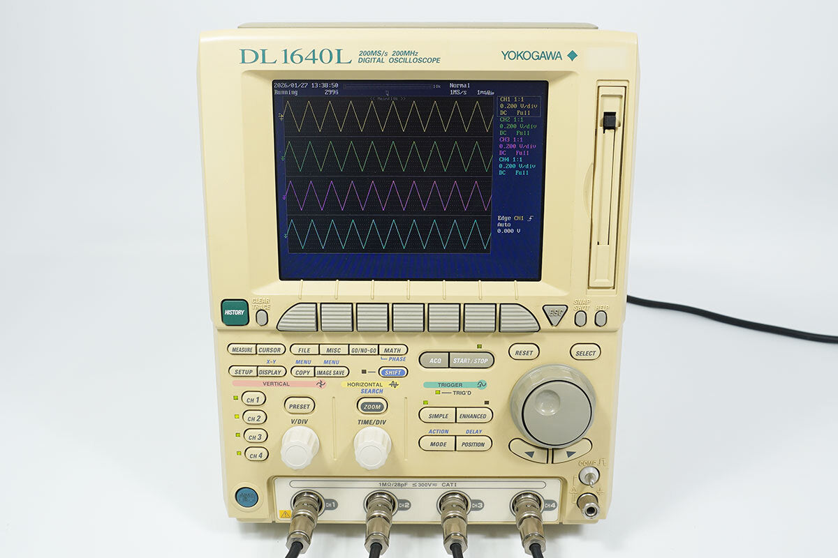 Yokogawa DL1640L Digital Oscilloscope DC-200MHz 200MS/s 32M Word/CH [u1217852652]