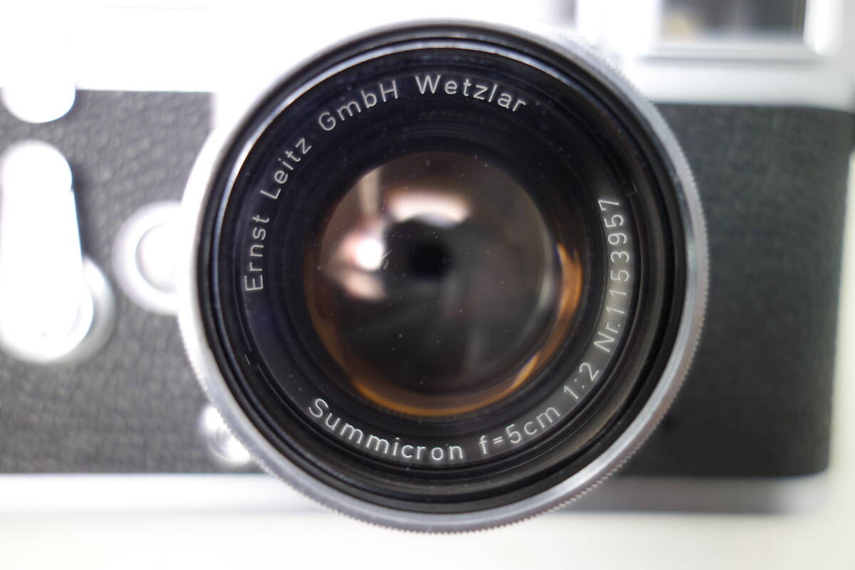 Leica M3 Rangefinder Camera Summicron 1:2 f=5cm [q1218458773]