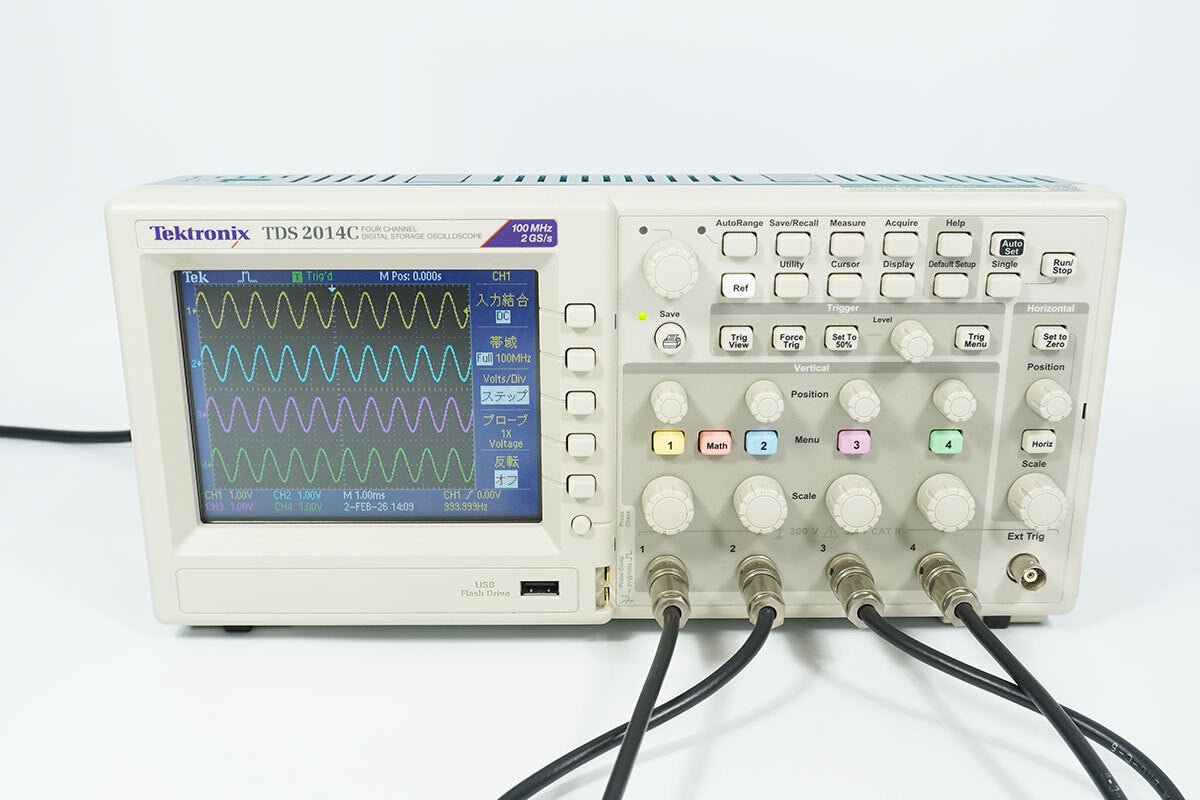 Tektronix TDS2014C Digital Oscilloscope 100MHz [o1218525997]