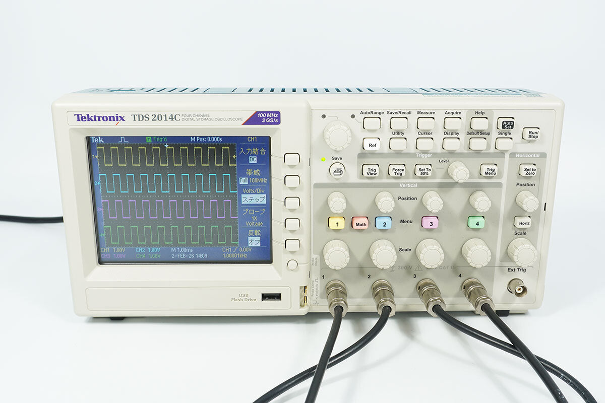 Tektronix TDS2014C Digital Oscilloscope 100MHz [o1218525997]