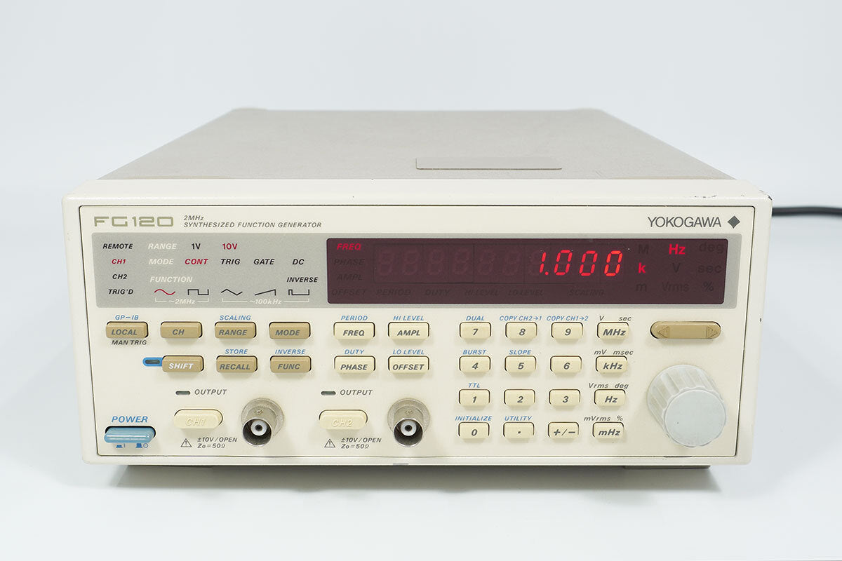 Yokogawa FG120 Function Generator 2CH 1μHz-2MHz [1219472581]
