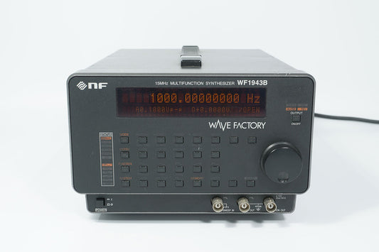 NF WF1943B Function Synthesizer 10nHz-15MHz 1ch Output [d1220880764]