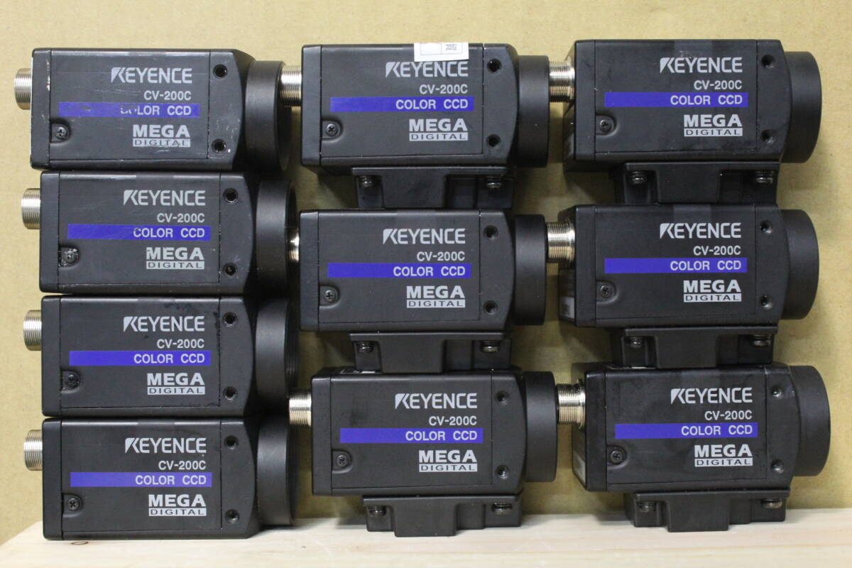 Keyence CV-200C Color CCD Camera 10 pcs [q1228467193]