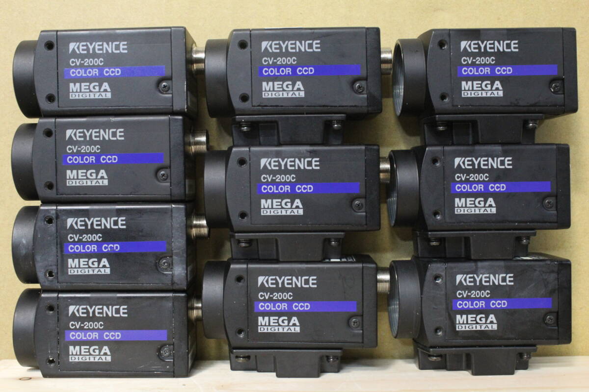 Keyence CV-200C Color CCD Camera 10 pcs [q1228467193]