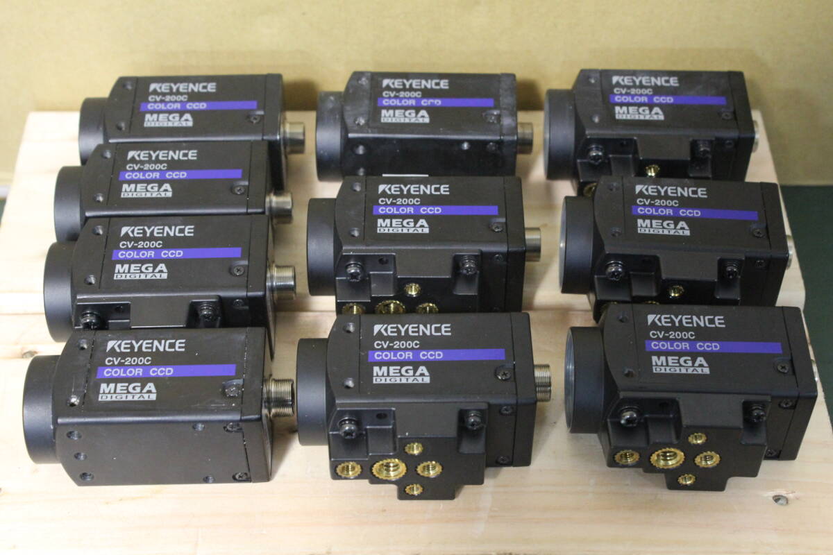 Keyence CV-200C Color CCD Camera 10 pcs [q1228467193]