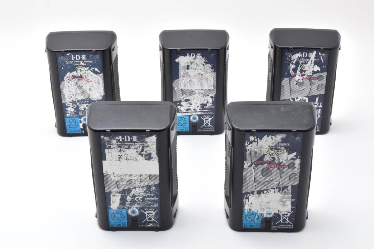 IDX DUO-C198 V-Mount Lithium Ion Battery 5 pcs [b1229105336]