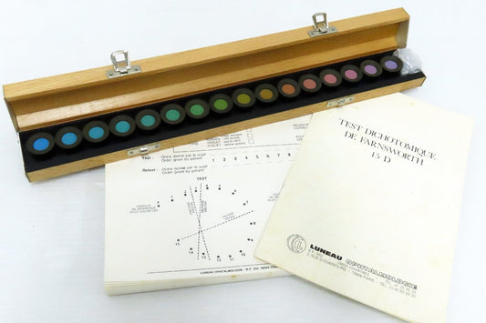 LUNEAU 15D D-15 Farnsworth Dichotomous Test Medical Equipment [p1238040676]