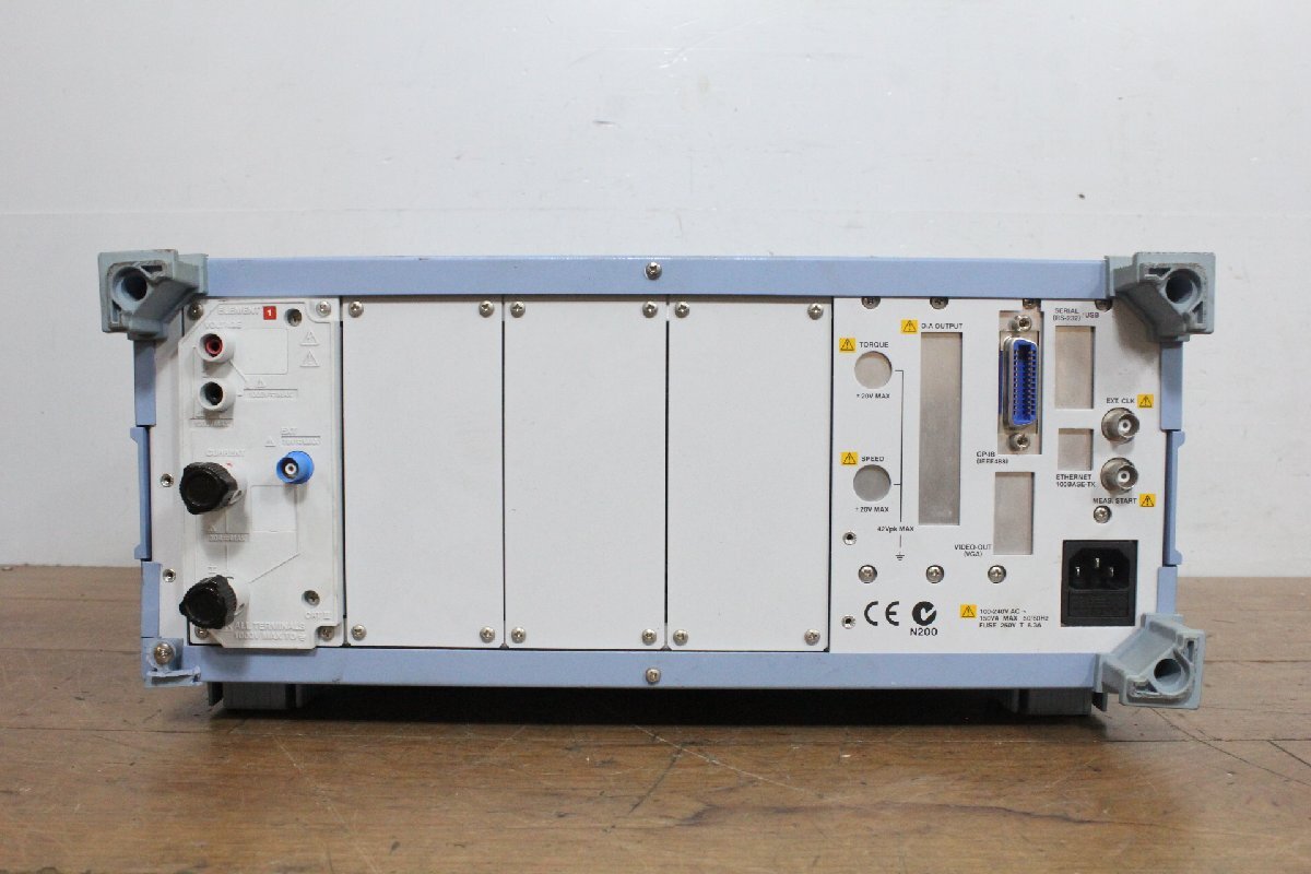 Yokogawa WT3000 Precision Power Analyzer (for parts or not working) [o1239922249]
