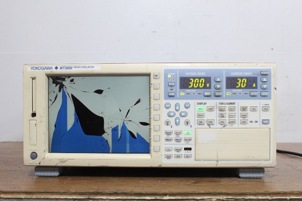 Yokogawa WT3000 Precision Power Analyzer (for parts or not working) [o1239922249]
