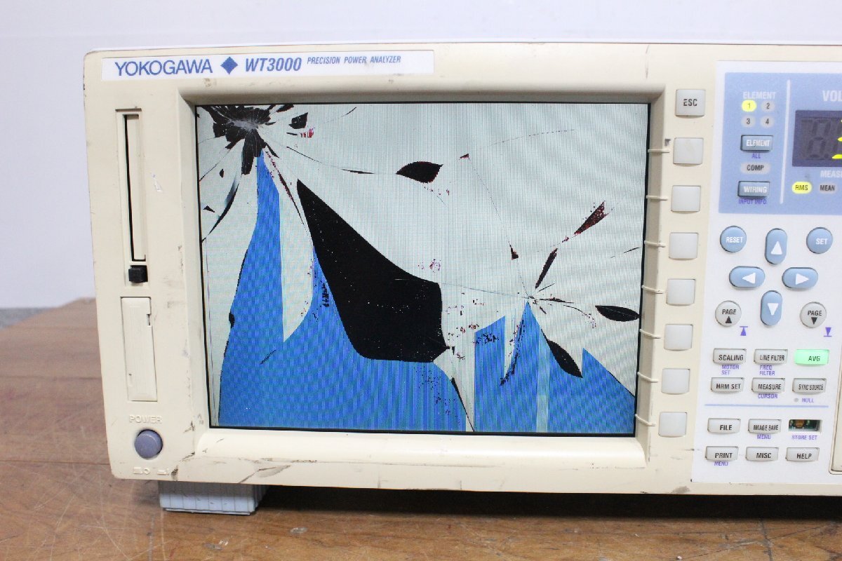 Yokogawa WT3000 Precision Power Analyzer (for parts or not working) [o1239922249]