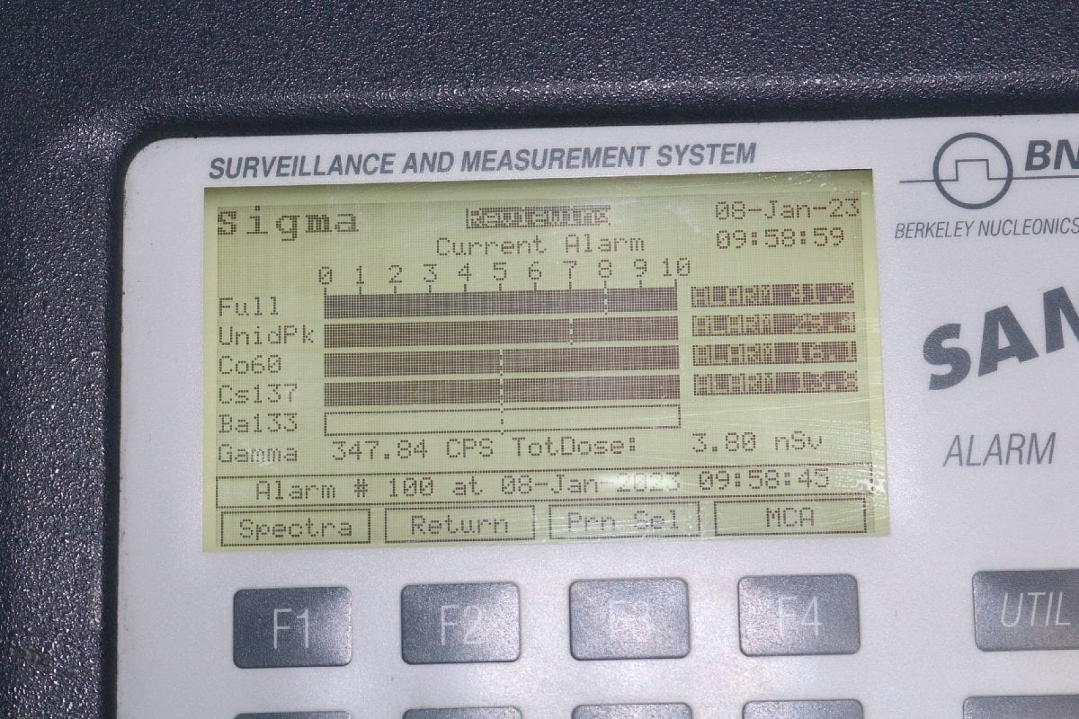 SAM-935 Multichannel Analyzer with 1.5in NaI(Tl) Detector [m1240156864]