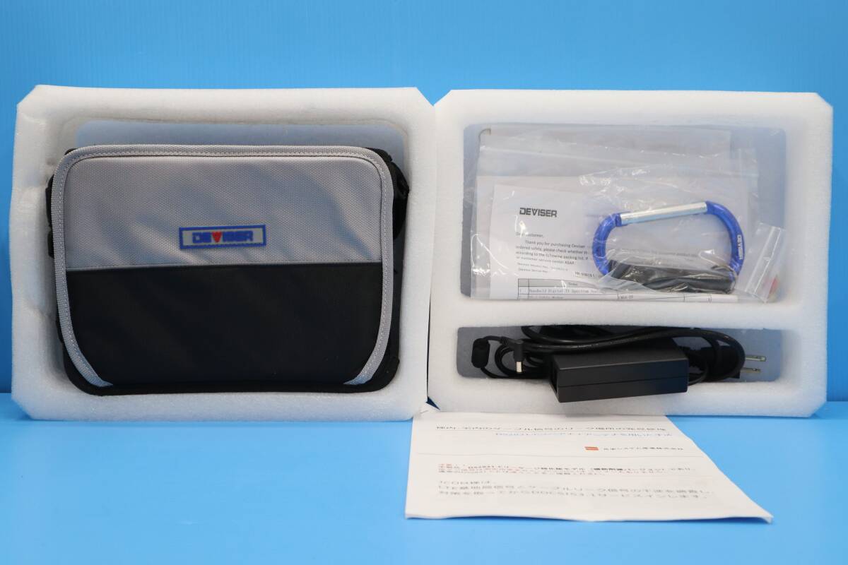 DEVISER DS2831-C TV Spectrum Analyzer CATV RF Digital BS CS DOCSIS3.1 with Case Adapter CD [w1241070941]