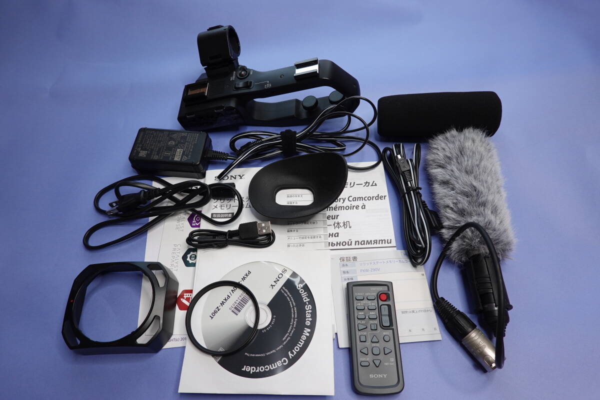 Sony PXW-Z90 4K Professional Video Camera Full Set with Mic and Batteries [w1241190325]