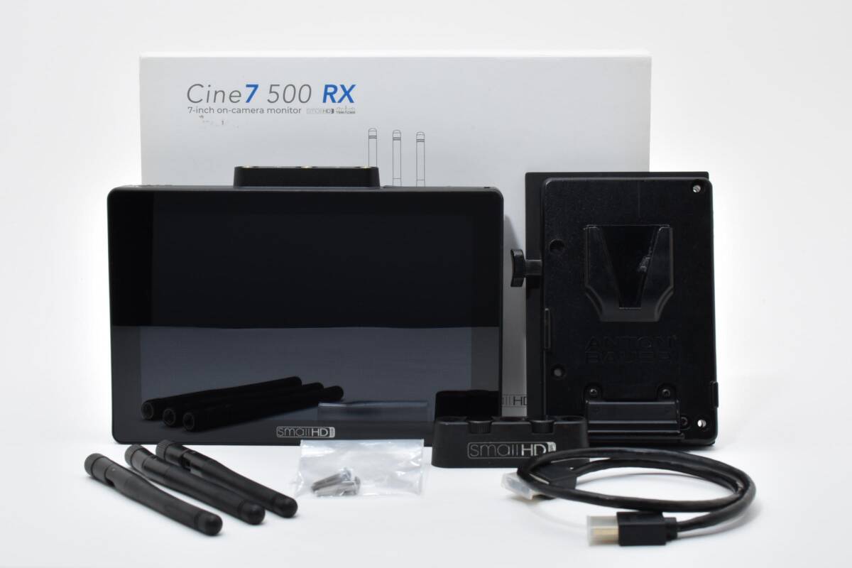 SmallHD SHD-MON-CINE7-500-RX-VM-KIT Cine7 500 RX with V-Mount Bracket [j1241782368]