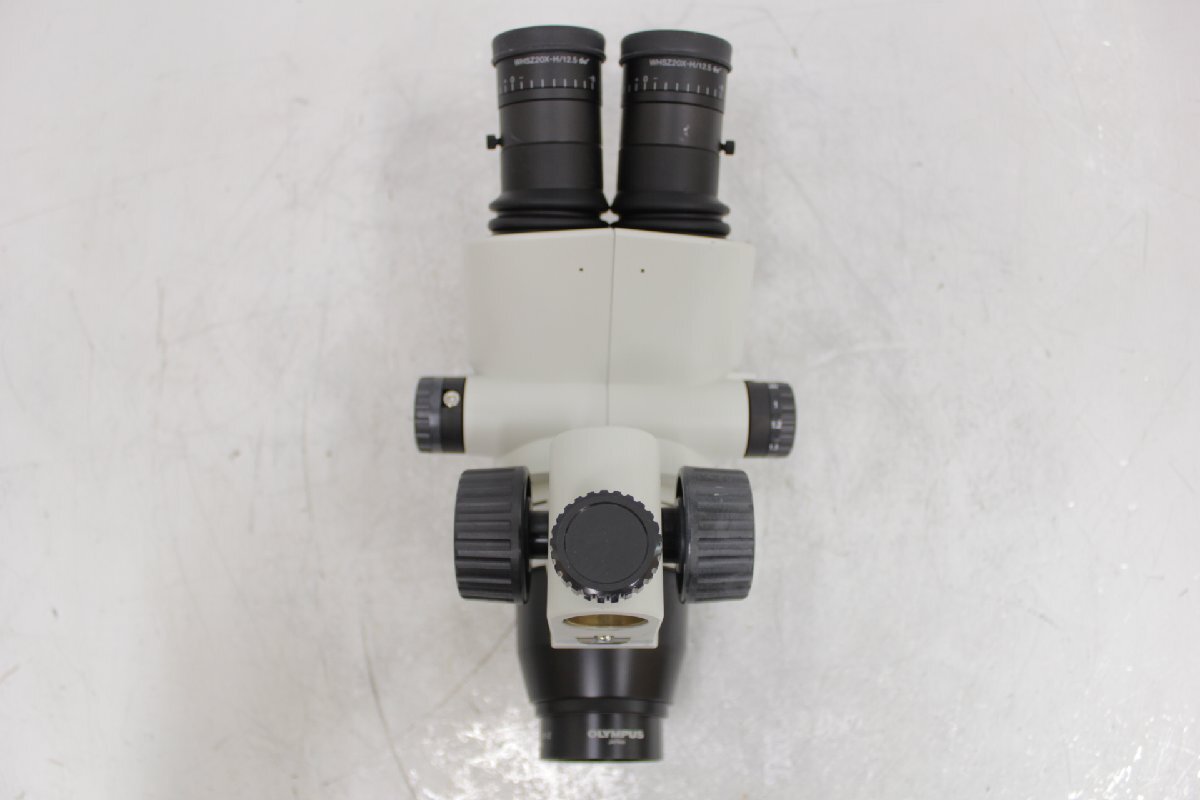 Olympus SZ61 Stereo Microscope SZ2-STB3 WHSZ20X-H/12.5 110AL0.5X-2 WD200 (for parts or not working) [t1242937842]